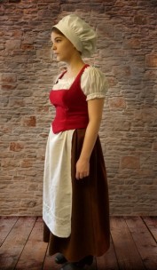 bavarskiy2, баварский костюм, средневековая служанка, трактирщица