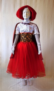 Костюм Красная шапочка, карнавальный маскарадный костюм напрокат