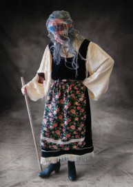 baba yaga, костюм баба яга взрослый, прокат костюма бабы яги